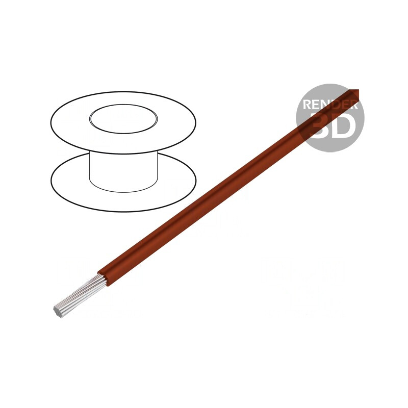 Cablu Siliconic Maro 1x4mm² 100m | Electronic-mag.ro | Componente Electronice Cablu Siliconic Maro 1x4mm² 100m | Electronic-mag.ro | Componente Electronice