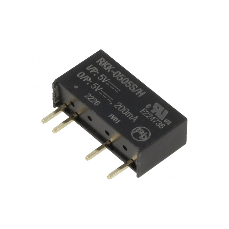 Convertor DC/DC 1W 5V 200mA SIP7 | Electronic-mag.ro | Componente Electronice Convertor DC/DC 1W 5V 200mA SIP7 | Electronic-mag.ro | Componente Electronice