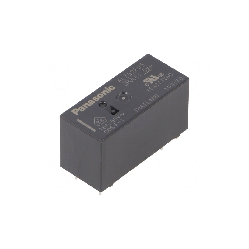 Releu Electromagnetic SPST-NO 5VDC 16A | Electronic-mag.ro | Componente Electronice