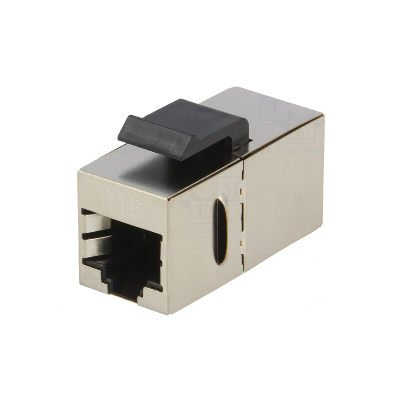Adaptor Soclu Keystone Cat 6 Ecranat 8P8C Drept | Electronic-mag.ro | Componente Electronice