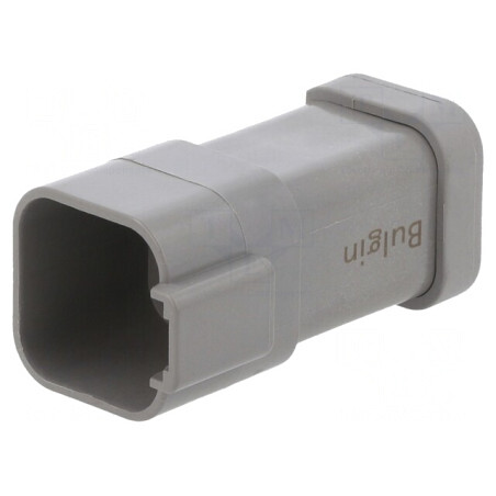 Conector cablu-cablu PX0 tată mufă 6 pini gri IP68 | Electronic-mag.ro | Componente Electronice