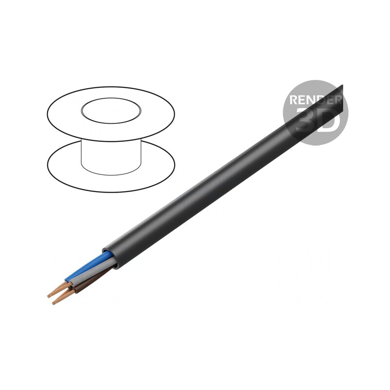 Cablu ÖLFLEX ROBUST 210 4x0.5mm2 Neecranat 300/500V | Electronic-mag.ro | Componente Electronice