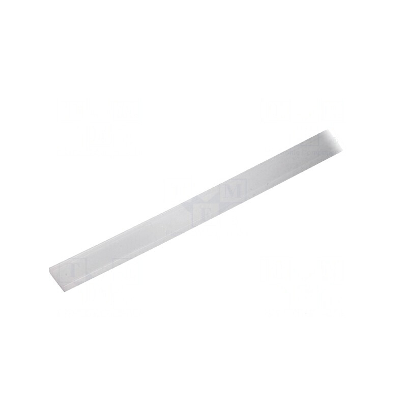 Apărătoare Profile LED Lăptoasă 2m Ecran C | Electronic-mag.ro | Componente Electronice
