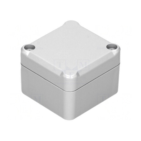 Carcasă Universală ABS Gri 49x51x36mm cu Garnitură | Electronic-mag.ro | Componente Electronice