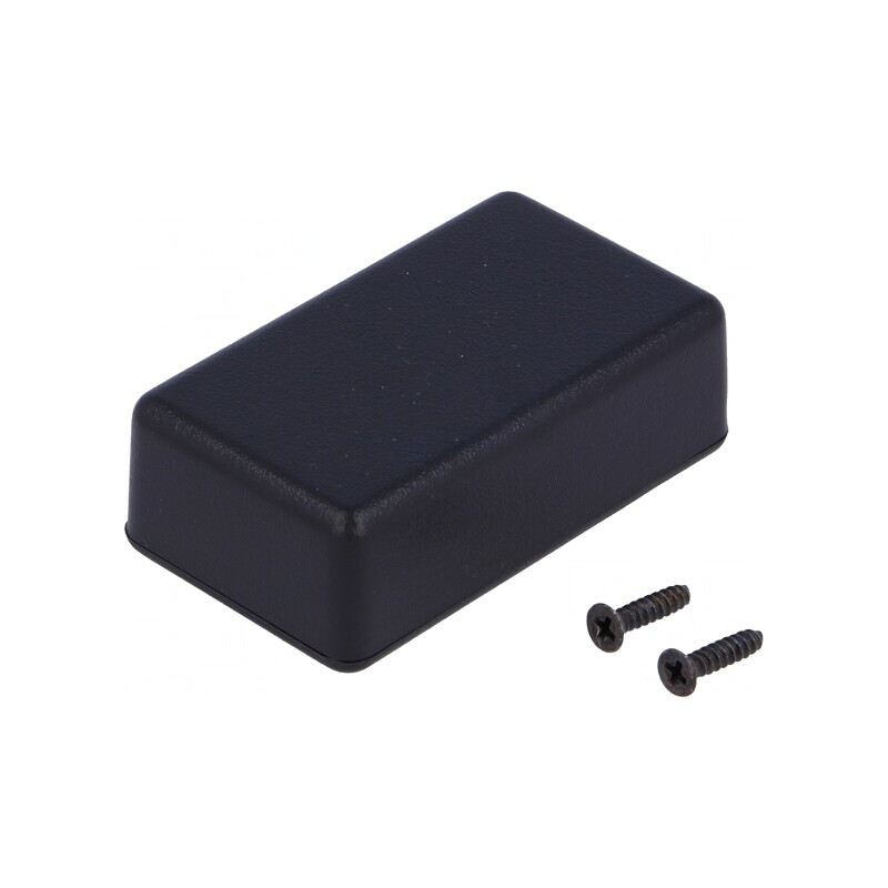 Carcasă universală ABS neagră 35x60x20mm IP54 | Electronic-mag.ro | Componente Electronice