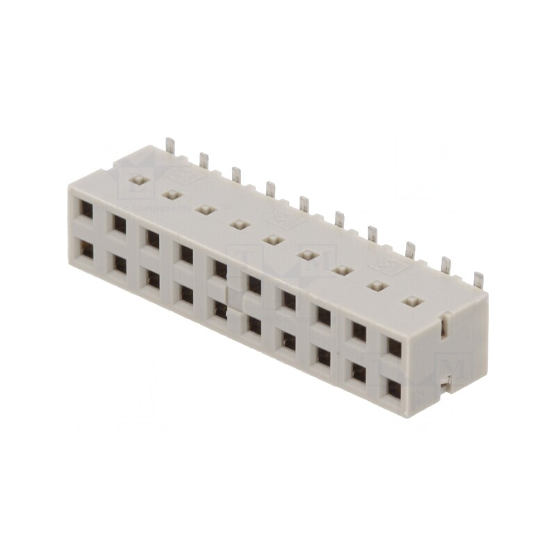 Conector PCB Mamă Dubox 2.54mm 20 pini SMT Aurit Vertical | Electronic-mag.ro | Componente Electronice Conector PCB Mamă Dubox 2.54mm 20 pini SMT Aurit Vertical | Electronic-mag.ro | Componente Electronice