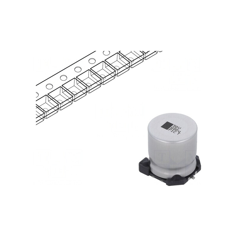 Condensator Electrolitic SMD 680uF 50V 16mm | Electronic-mag.ro | Componente Electronice Condensator Electrolitic SMD 680uF 50V 16mm | Electronic-mag.ro | Componente Electronice