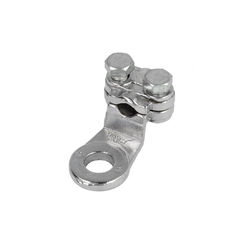 Terminal Inelar M8 25mm2 Neizolat cu Șurub pe Cablu | Electronic-mag.ro | Componente Electronice