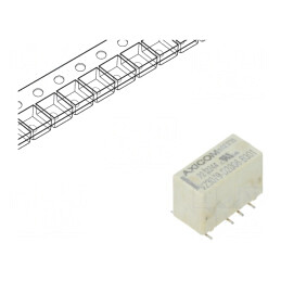 Releu Electromagnetic DPDT 3VDC 2A SMT | Electronic-mag.ro | Componente Electronice