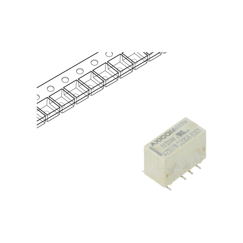 Releu Electromagnetic DPDT 3VDC 2A SMT | Electronic-mag.ro | Componente Electronice