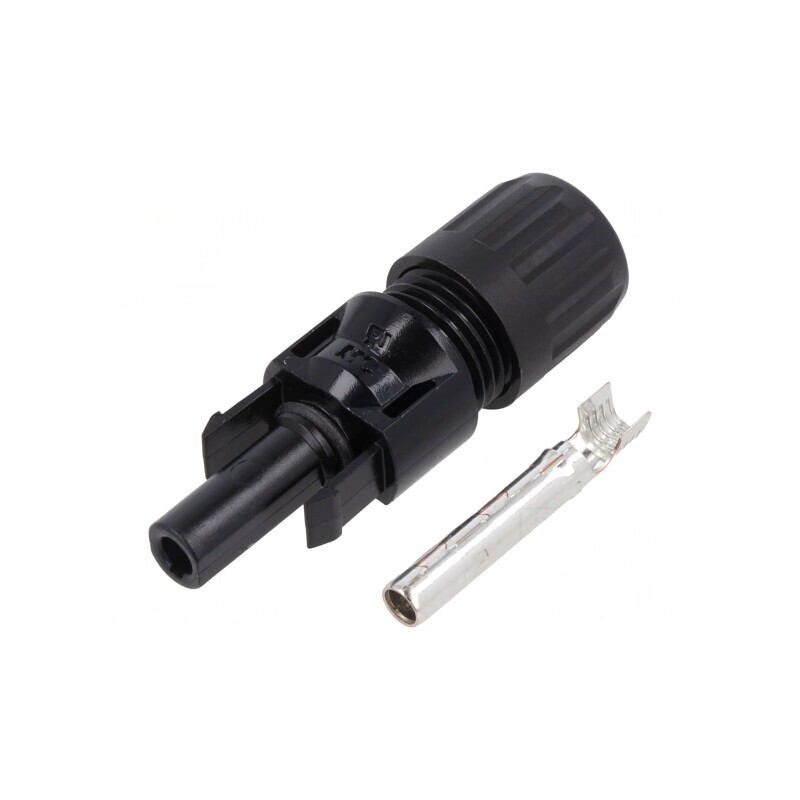 Conector Solar Mamă Drept Crimpat MC4 4-6mm2 | Electronic-mag.ro | Componente Electronice