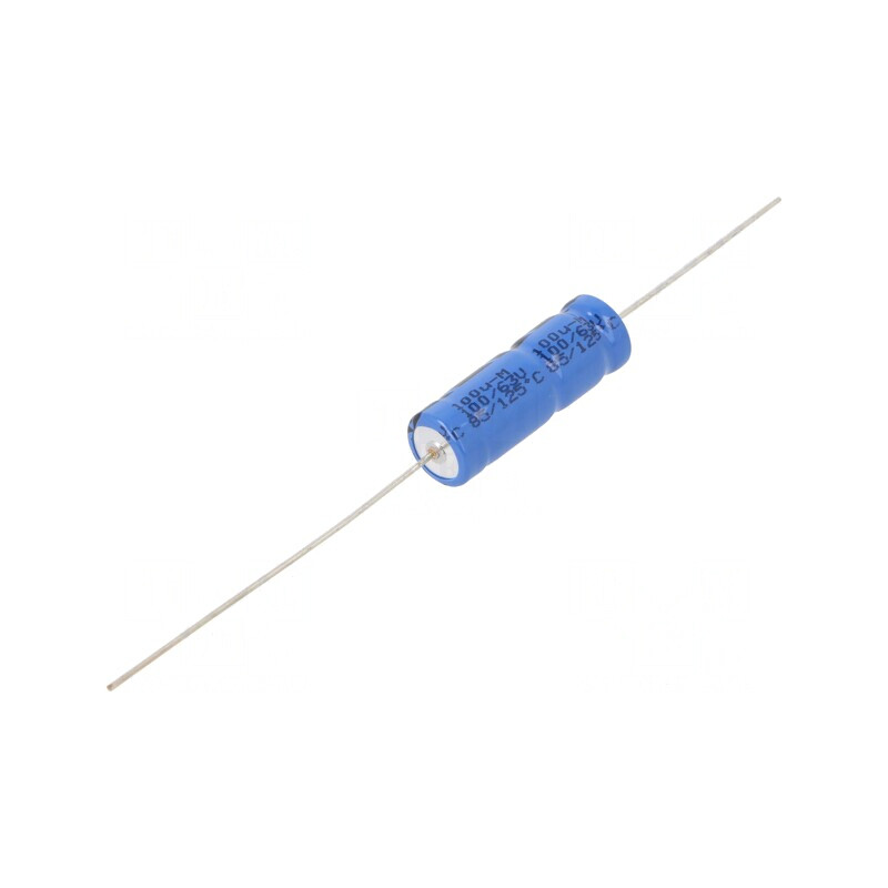 Condensator Electrolitic THT 100uF 63V 10x30mm | Electronic-mag.ro | Componente Electronice