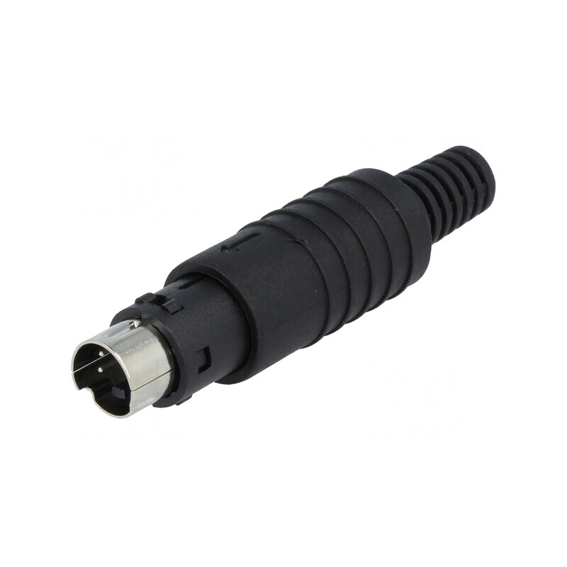 Mufă DIN mini tată 4 pini pentru cablu | Electronic-mag.ro | Componente Electronice Mufă DIN mini tată 4 pini pentru cablu | Electronic-mag.ro | Componente Electronice