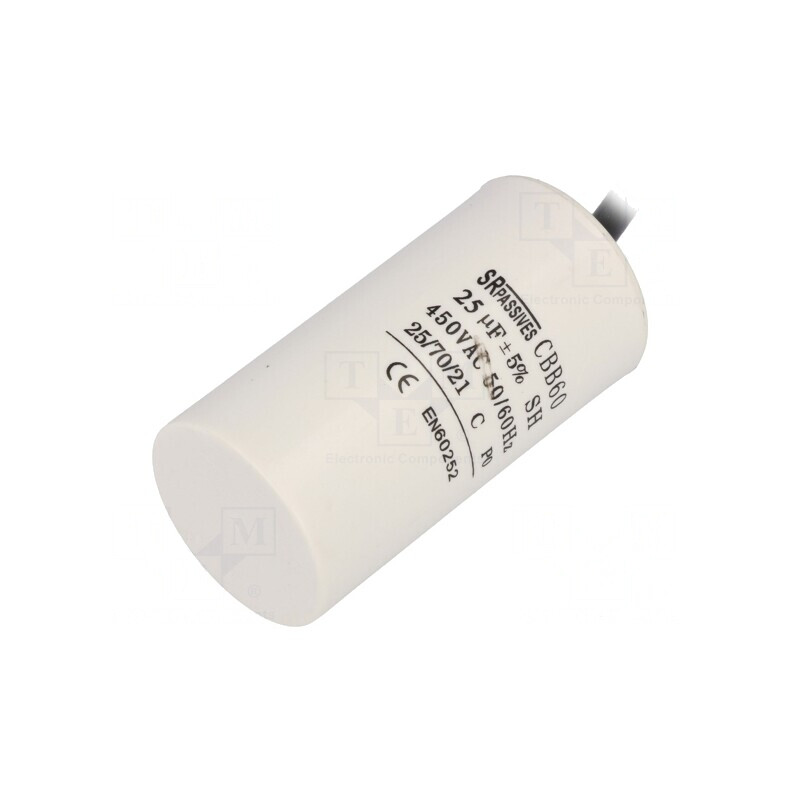 Condensator Motor 25uF 450V | Electronic-mag.ro | Componente Electronice