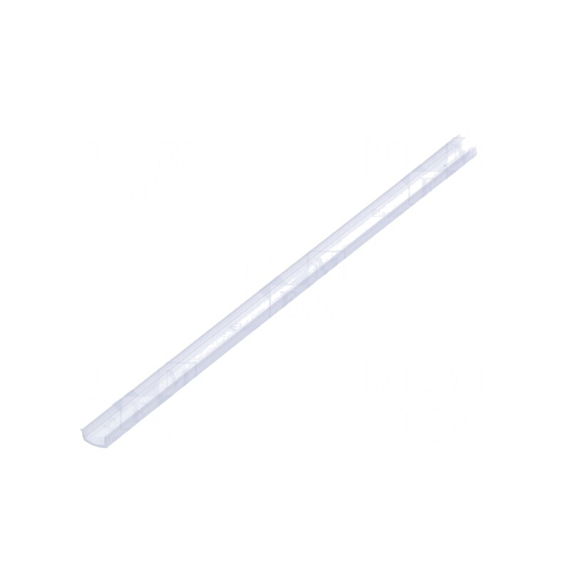 Apărătoare Profile LED Lăptoasă 1m Ecran PEN8 | Electronic-mag.ro | Componente Electronice