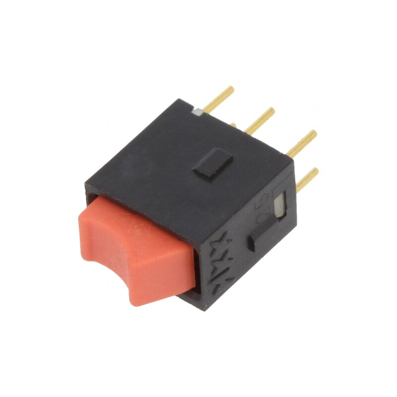 Comutator Bascule ON-ON Roșu 0,1A 28V | Electronic-mag.ro | Componente Electronice