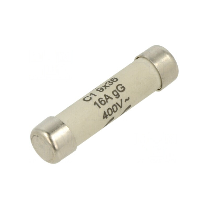 Siguranță cilindrică industrială gG 16A 400VAC | Electronic-mag.ro | Componente Electronice