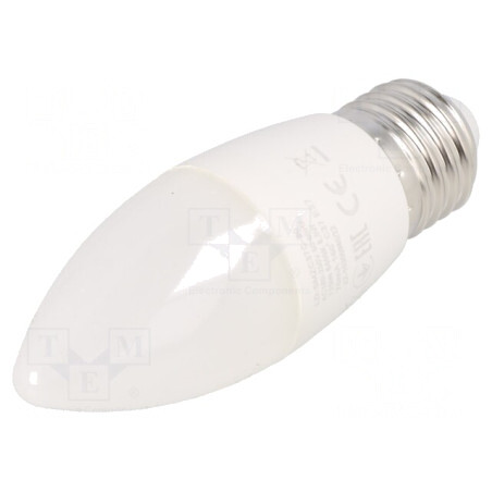 Lampă LED E27 8W 6400K 720lm Alb Rece | Electronic-mag.ro | Componente Electronice