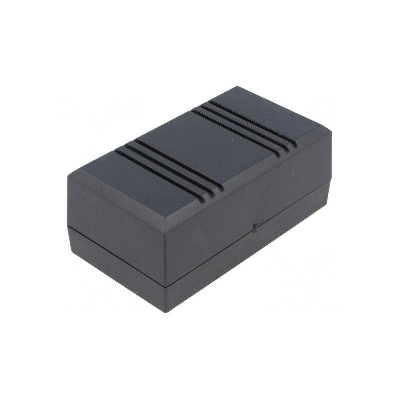 Carcasă universală ABS neagră 56x100x43mm | Electronic-mag.ro | Componente Electronice