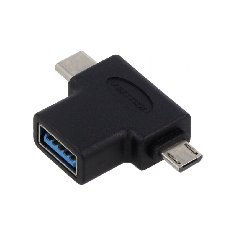 Adaptor OTG USB 3.0 Multiple Conexiuni | Electronic-mag.ro | Componente Electronice