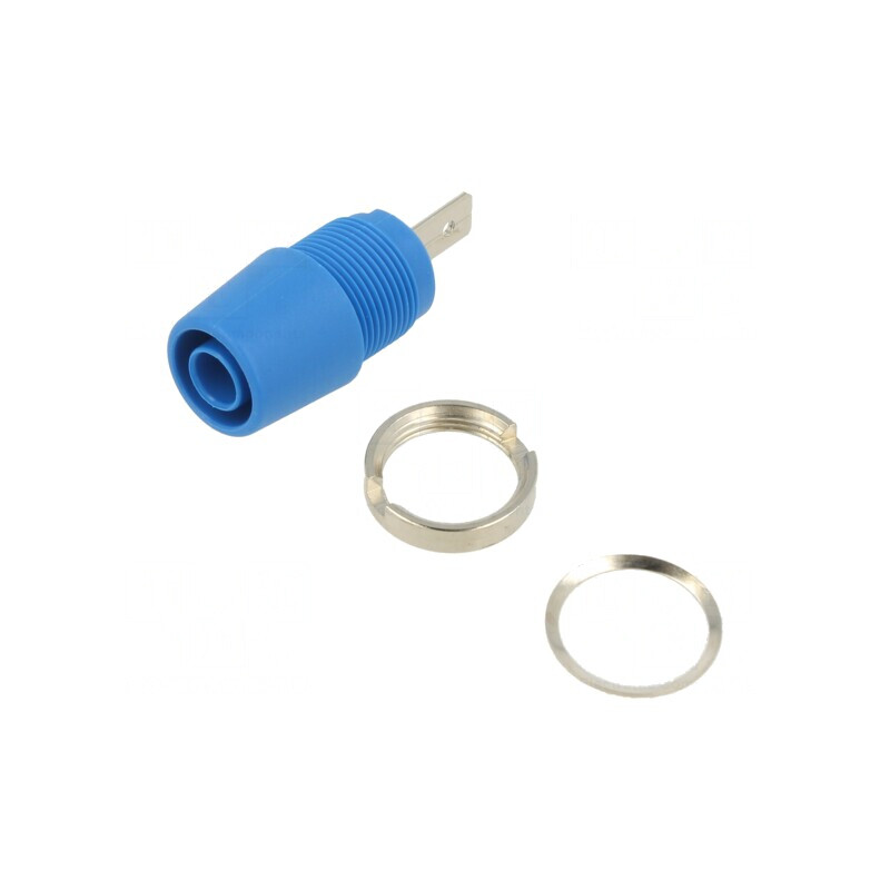Soclu banană 4mm albastră 20A 1kV cu izolaţie | Electronic-mag.ro | Componente Electronice Soclu banană 4mm albastră 20A 1kV cu izolaţie | Electronic-mag.ro | Componente Electronice