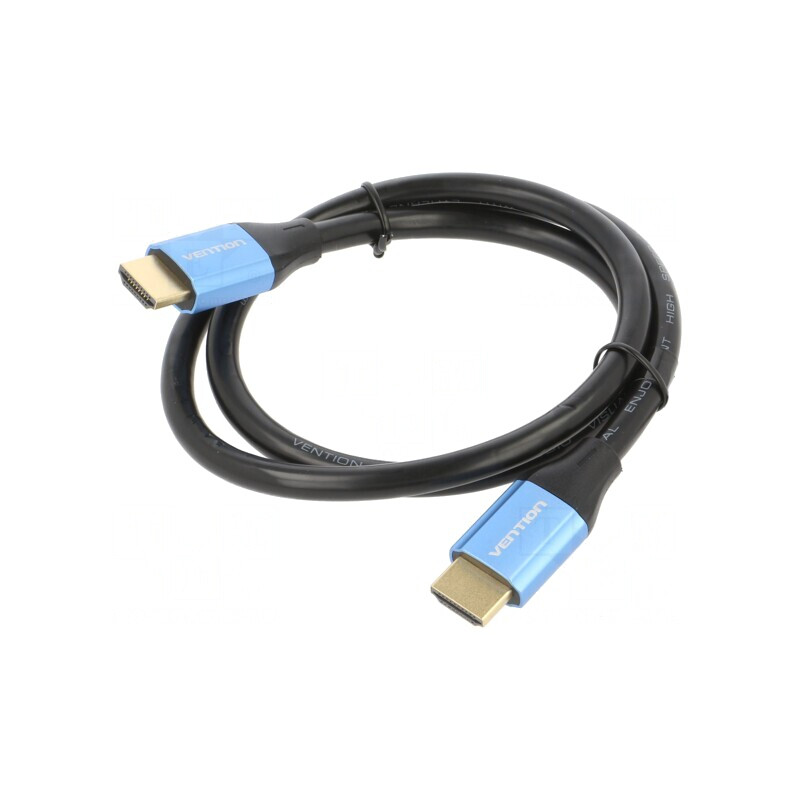 Cablu HDMI 2.0 HDCP 2.2 PVC Negru | Electronic-mag.ro | Componente Electronice