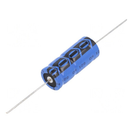 Condensator Electrolitic THT 1mF 40VDC 12.5x30mm 20% 8000h | Electronic-mag.ro | Componente Electronice