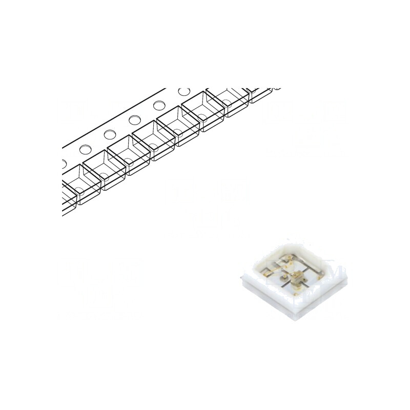 LED UV-A UV-C 30mA 120° 265-410nm | Electronic-mag.ro | Componente Electronice