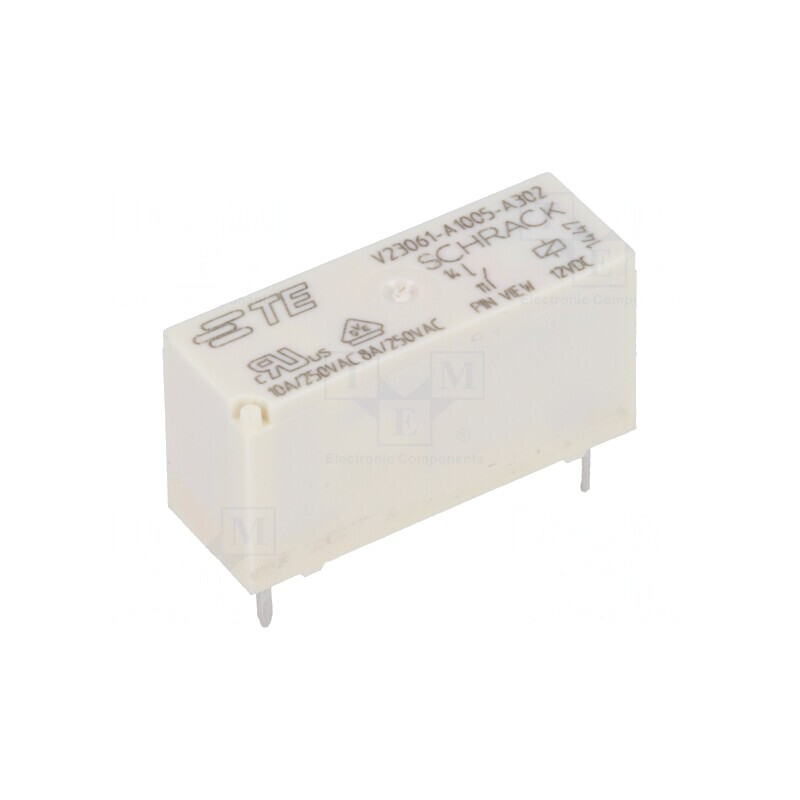 Releu Electromagnetic SPST-NO 12VDC 8A | Electronic-mag.ro | Componente Electronice