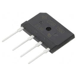 Punte Redresoare Monofazată 600V 15A | Electronic-mag.ro | Componente Electronice