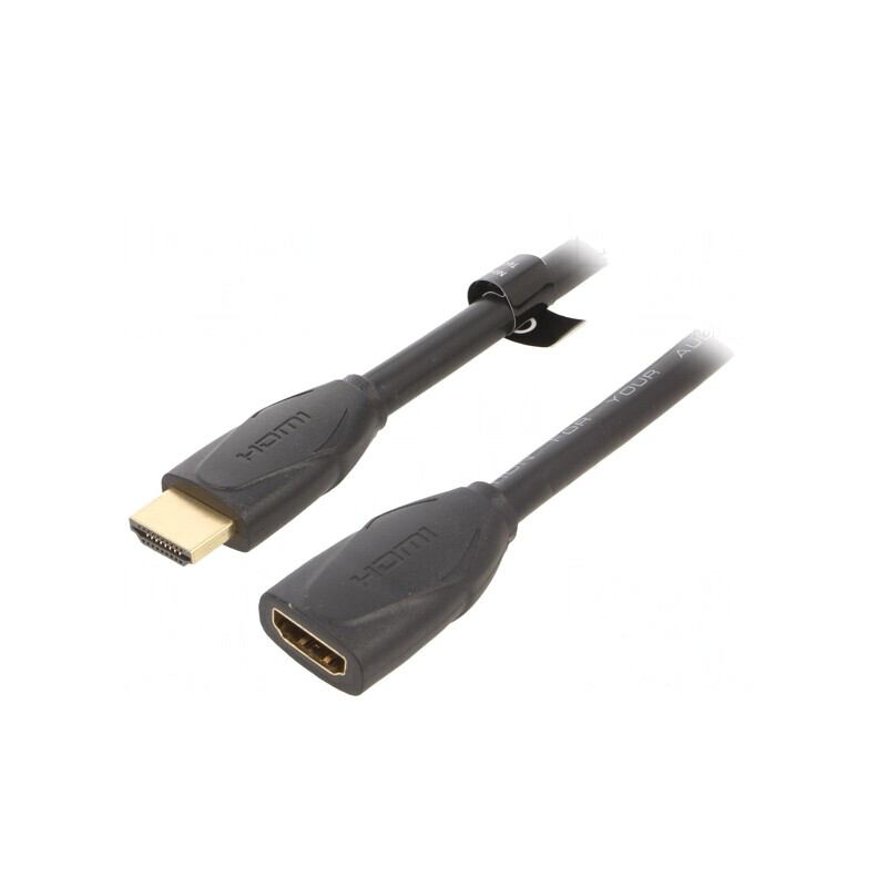 Cablu HDMI 2.0 1m Negru | Electronic-mag.ro | Componente Electronice