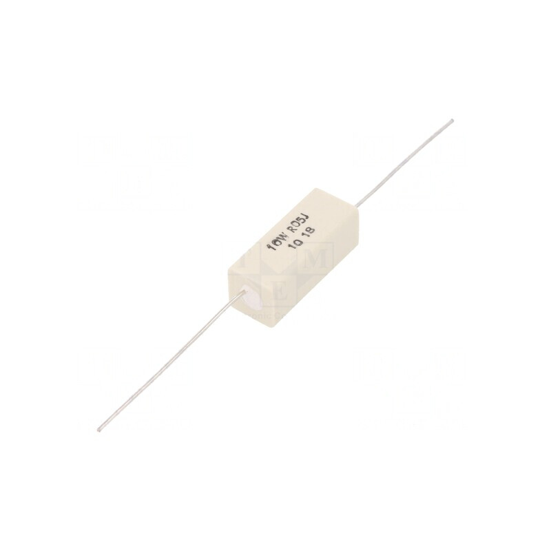 Rezistor Bobinat Ciment THT 50mΩ 10W ±5% 12x12x32mm | Electronic-mag.ro | Componente Electronice Rezistor Bobinat Ciment THT 50mΩ 10W ±5% 12x12x32mm | Electronic-mag.ro | Componente Electronice