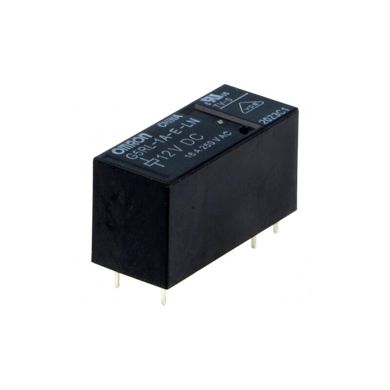 Releu Electromagnetic SPST-NO 12VDC 16A 250VAC PCB | Electronic-mag.ro | Componente Electronice