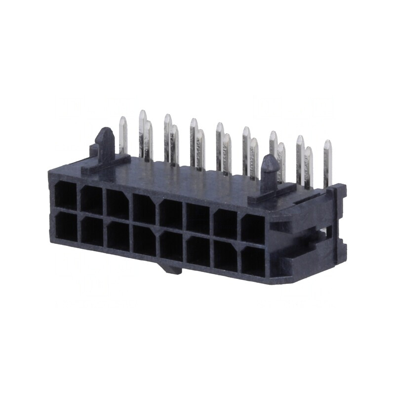 Soclu cablu-placă Micro-Fit 3.0 16 pini 8,5A | Electronic-mag.ro | Componente Electronice