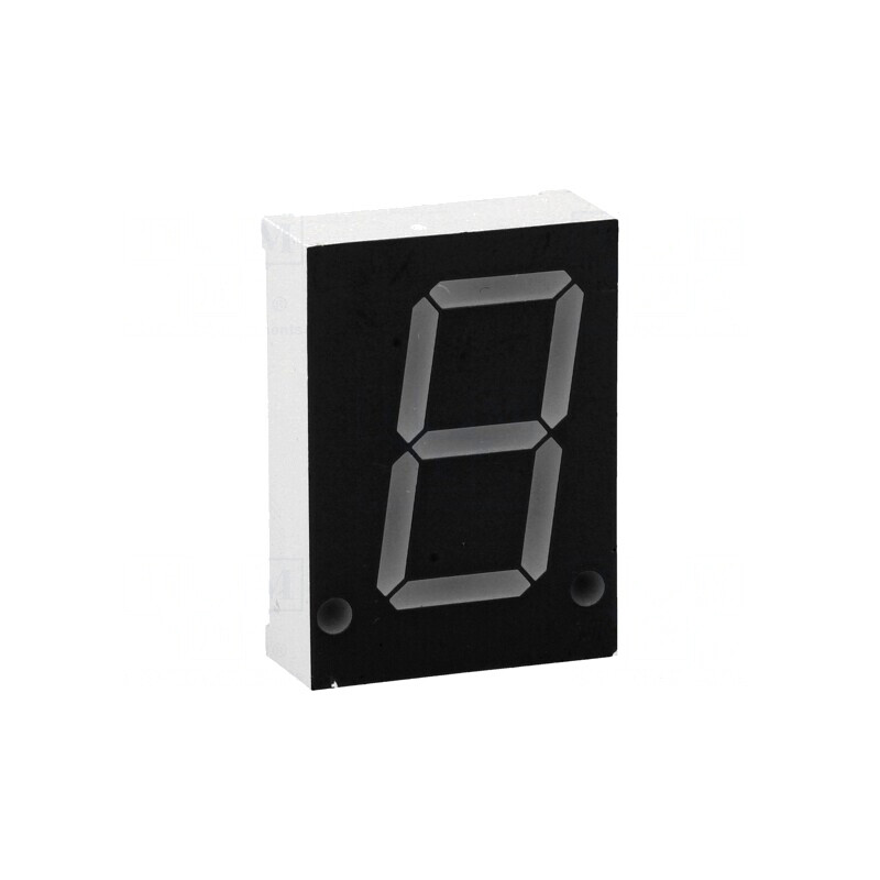Afișaj LED 7 Segmente 20,32mm Verde Catod | Electronic-mag.ro | Componente Electronice