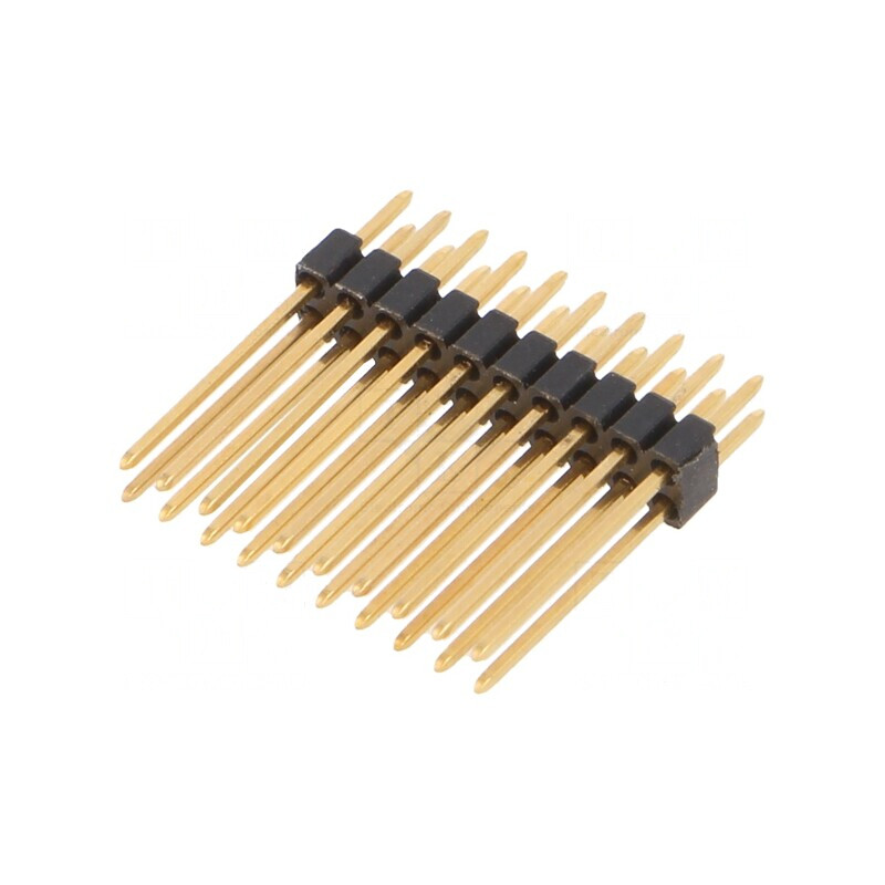 Conector pini 2x10 THT 1,27mm aurit | Electronic-mag.ro | Componente Electronice