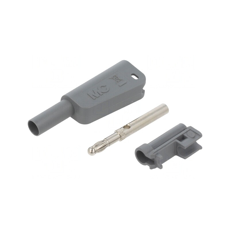 Banană gri cu izolație 4mm 19A 1kV | Electronic-mag.ro | Componente Electronice Banană gri cu izolație 4mm 19A 1kV | Electronic-mag.ro | Componente Electronice