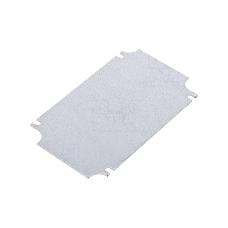 Placă de montare oțel 66x108x1.5mm | Electronic-mag.ro | Componente Electronice
