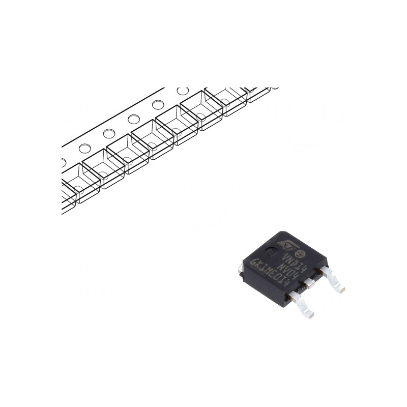 Low-Side Power Switch 12A SMD DPAK | Electronic-mag.ro | Componente Electronice