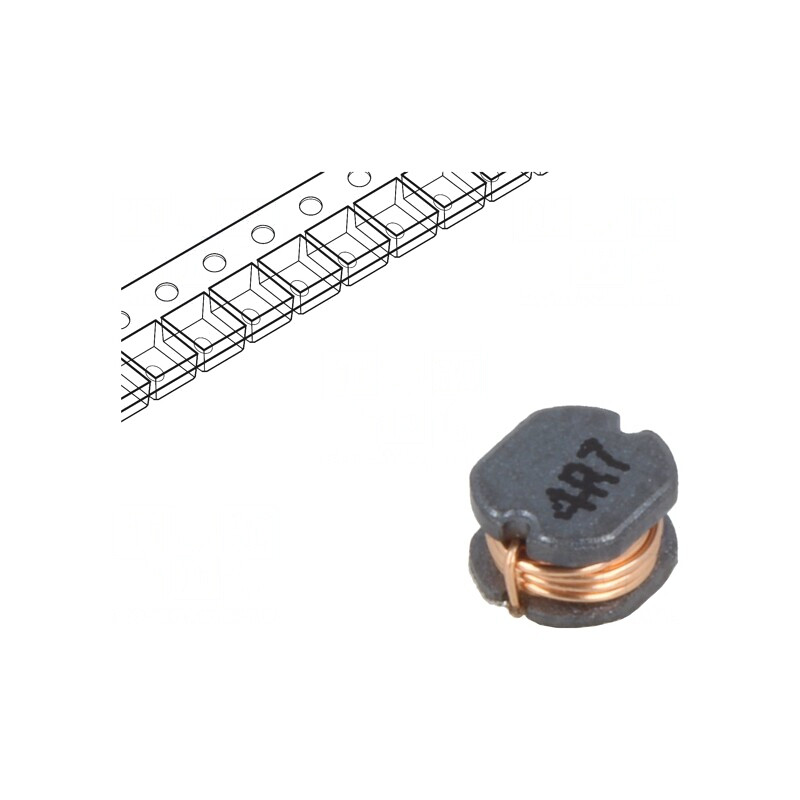 Inductor SMD 4.7uH 1.5A | Electronic-mag.ro | Componente Electronice Inductor SMD 4.7uH 1.5A | Electronic-mag.ro | Componente Electronice