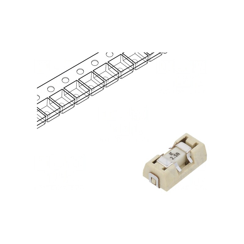 Siguranță ardere rapidă 2,5A 125V | Electronic-mag.ro | Componente Electronice