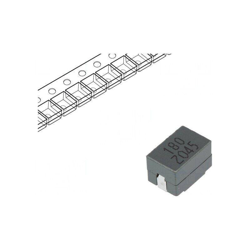 Inductor 180nH 50A 0.29mΩ 100kHz -40÷125°C ±10% | Electronic-mag.ro | Componente Electronice