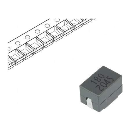 Inductor 180nH 50A 0.29mΩ 100kHz -40÷125°C ±10% | Electronic-mag.ro | Componente Electronice