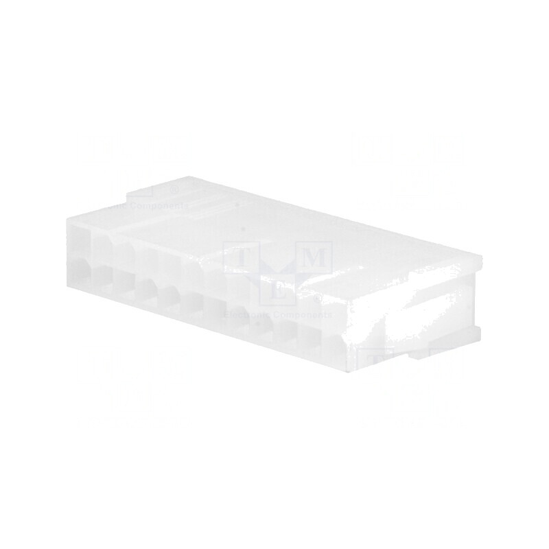Mufă cablu tată Mini-Fit Jr 4,2mm 24 pini fără contacte | Electronic-mag.ro | Componente Electronice