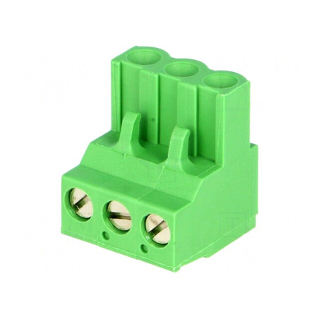 Regletă de Conexiuni Deconectabilă 3 Piste 5,08mm | Electronic-mag.ro | Componente Electronice