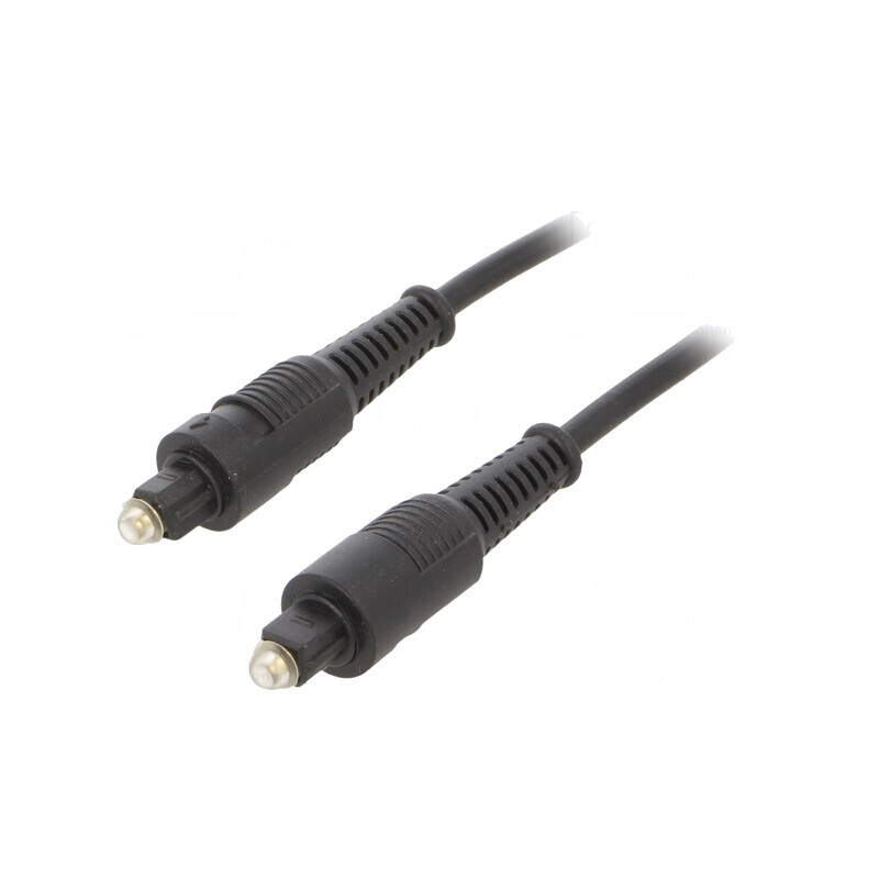 Cablu Toslink 1m Negru 5mm | Electronic-mag.ro | Componente Electronice