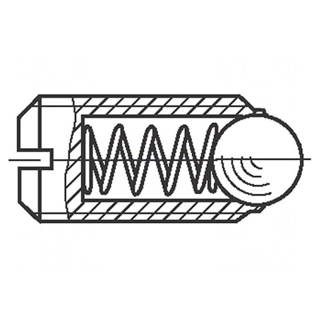 Clichet cu Bilă Oțel M3 7,4mm HALDER | Electronic-mag.ro | Componente Electronice