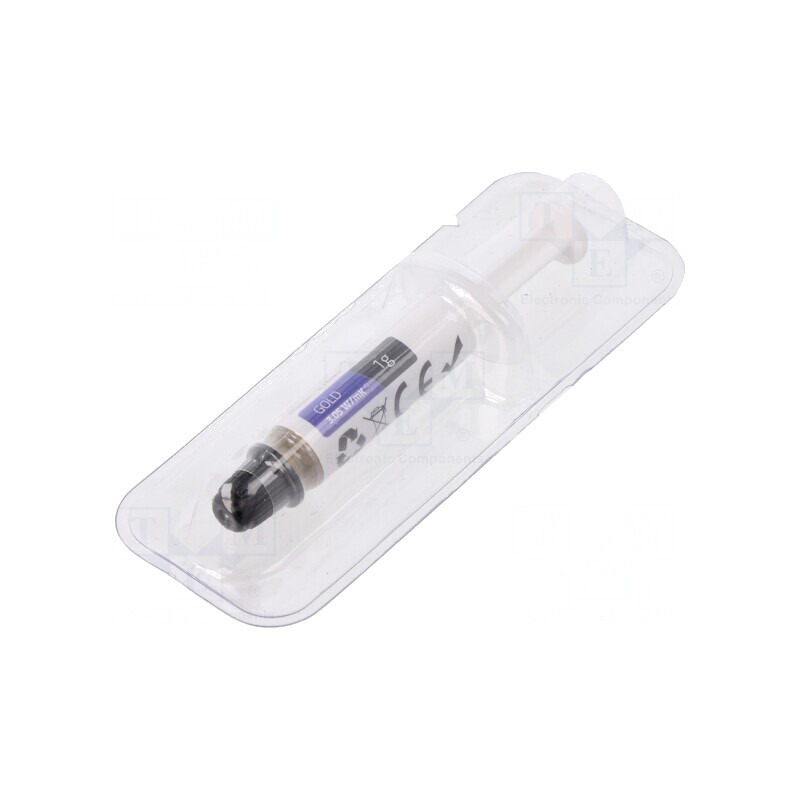 Pastă Termoconductoare Aurie 1g 3,05W/mK | Electronic-mag.ro | Componente Electronice