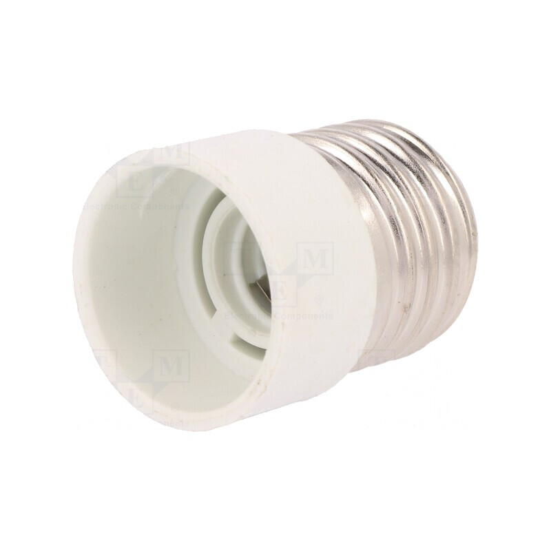 Dulie Reducție Albă 24mm pentru Bec | Electronic-mag.ro | Componente Electronice
