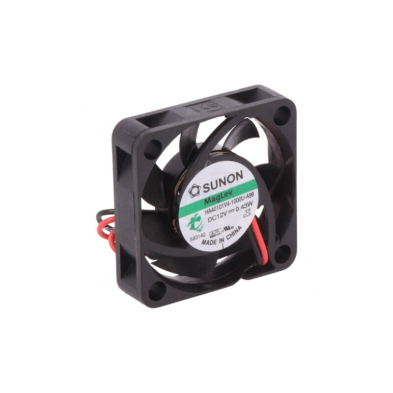 Ventilator axial 12V 40x40x10mm 9,13m3/h 15,7dBA | Electronic-mag.ro | Componente Electronice